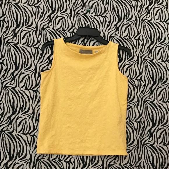 Liz Claiborne Tops - Yellow Sleeveless Top